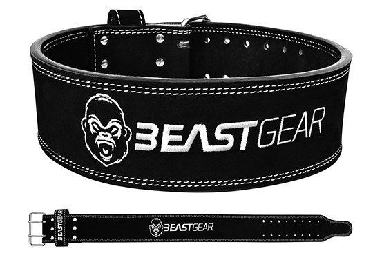 beast gear leather weightlifting belt