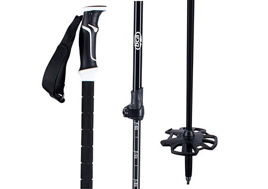 bca scepter adjustable carbon​ aluminum ski poles